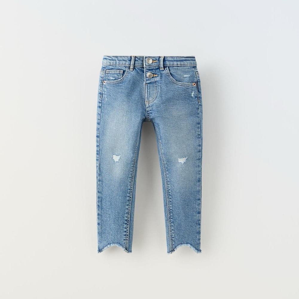 Zara Kids Distressed Skinnies